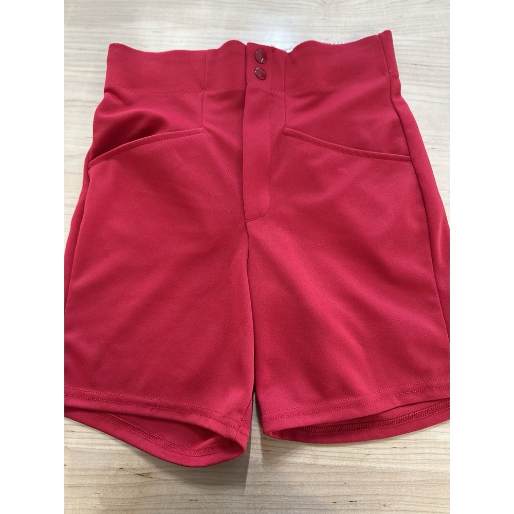 VTG BIKE Coaching Shorts Mens Small Red Gym Teacher Football Coach 70s 80s USA